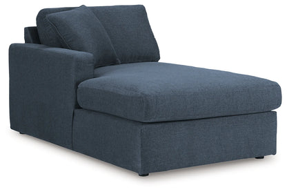 Modmax - Ink - 7-Piece Sectional With Laf And Raf Corner Chaises And With Storage Console