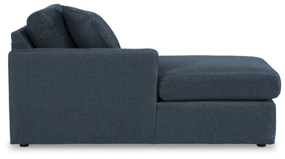 Modmax - Ink - 7-Piece Sectional With Laf And Raf Corner Chaises And With Storage Console