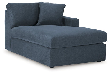 Modmax - Ink - 7-Piece Sectional With Laf And Raf Corner Chaises And With Storage Console