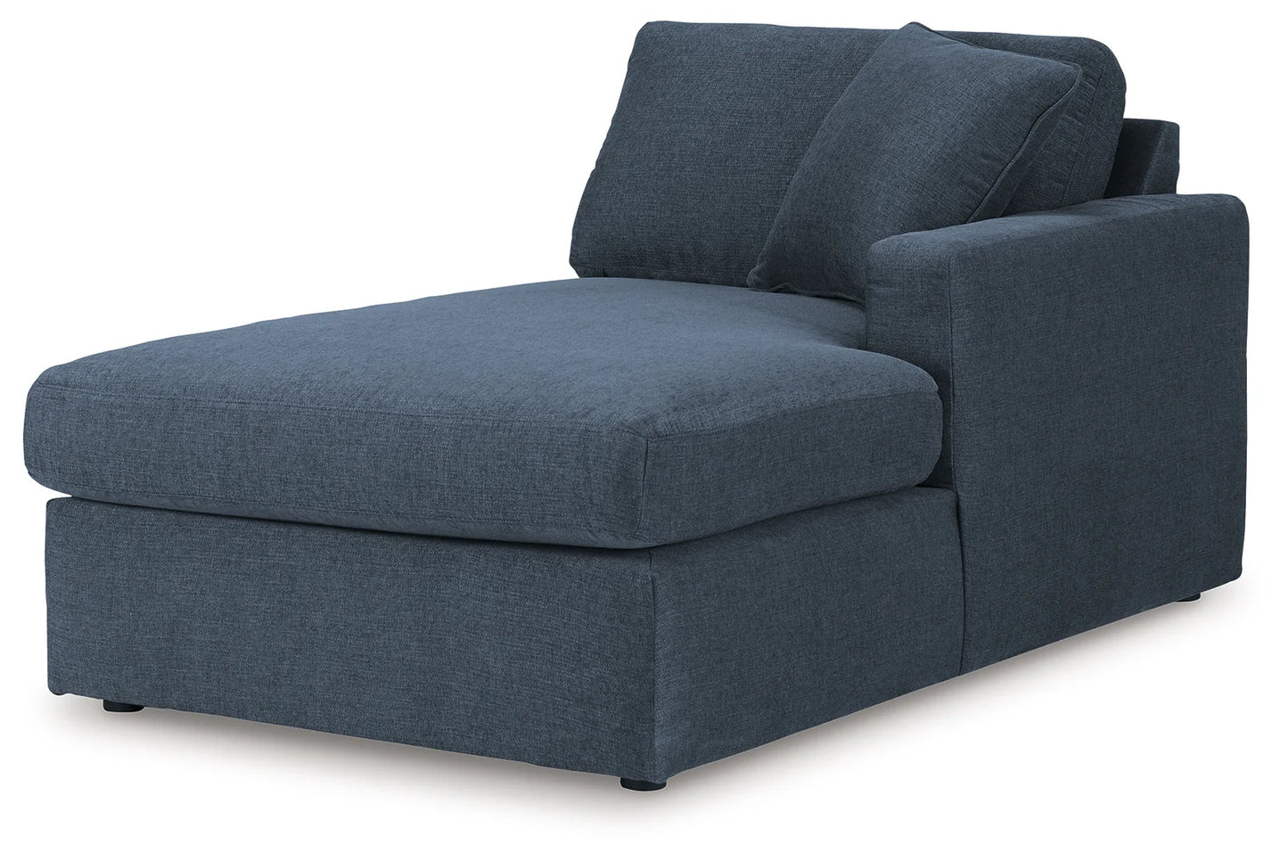 Modmax - Ink - 7-Piece Sectional With Laf And Raf Corner Chaises And With Storage Console