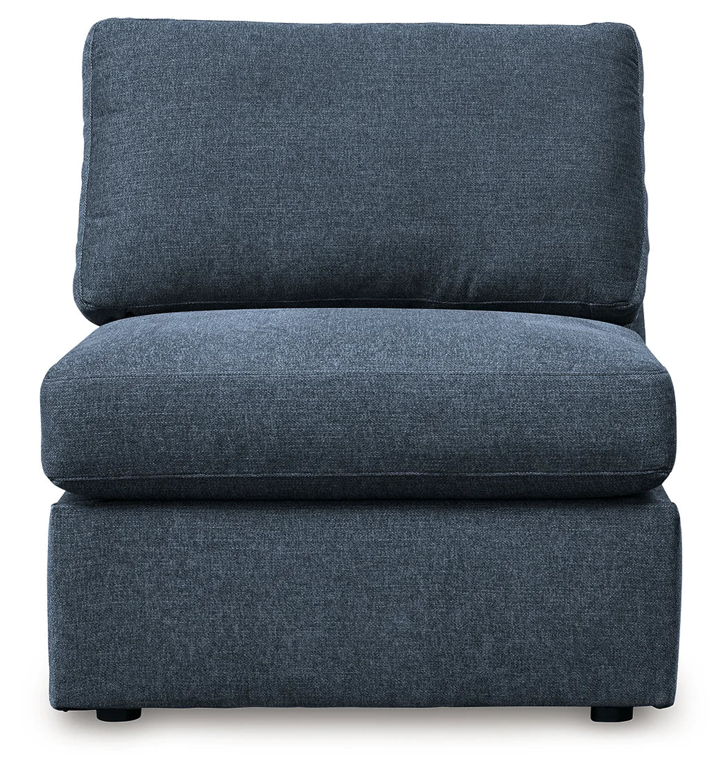 Modmax - Ink - 7-Piece Sectional With Audio Console And LAF / RAF Corner Chairs