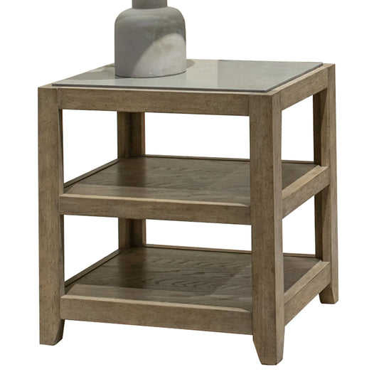 Millstone - End Table - Light Brown