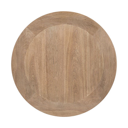 Haven Hills - Round End Table - Camel Beige