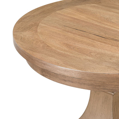 Haven Hills - Round End Table - Camel Beige