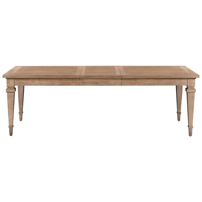 Haven Hills - Rectangular Leg Table - Camel Beige