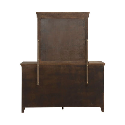 Carolina Park - Dresser & Mirror - Brown