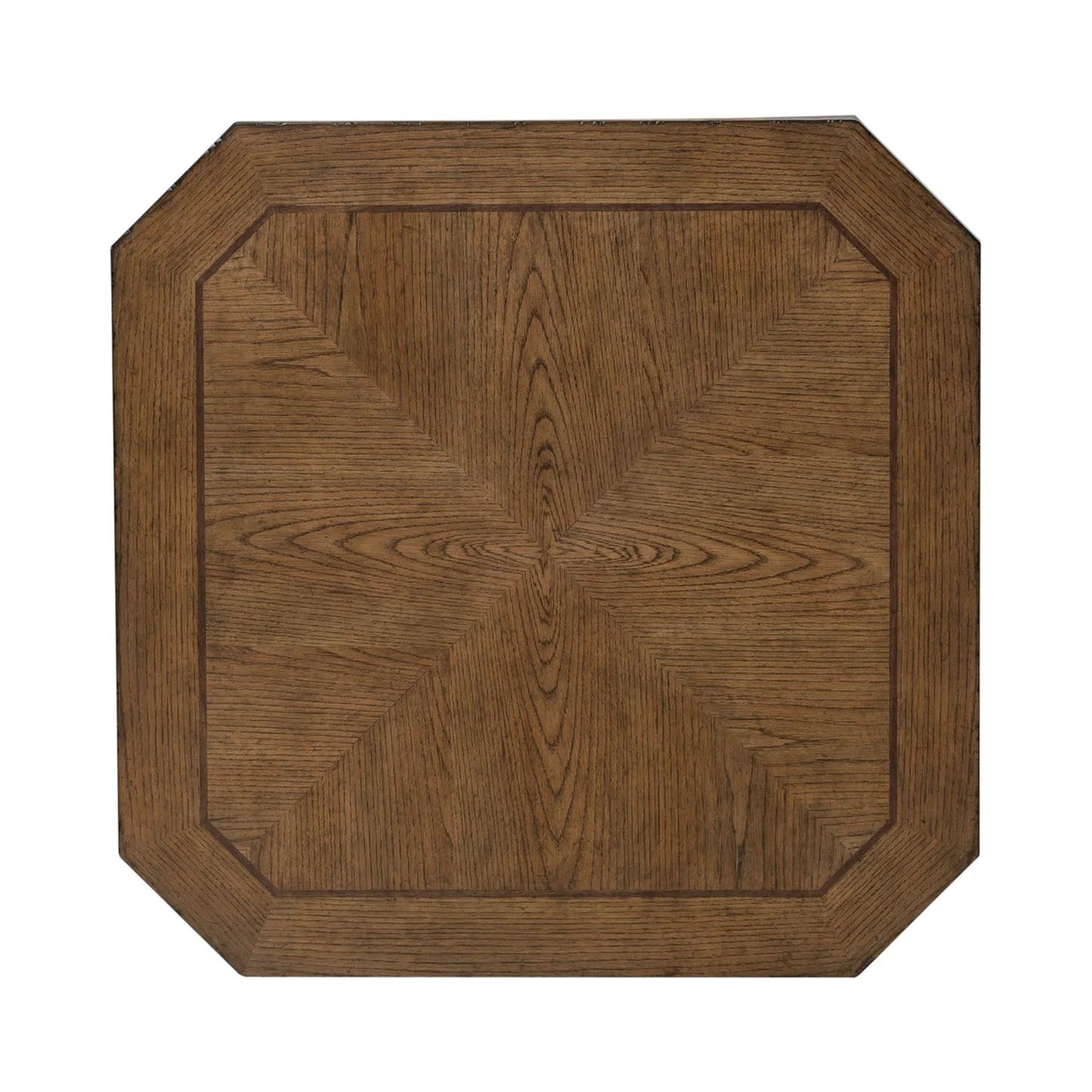 Carolina Park - Octagonal Cocktail Table - Brown