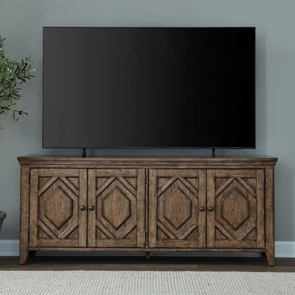 Carolina Park - 78" TV Console - Brown