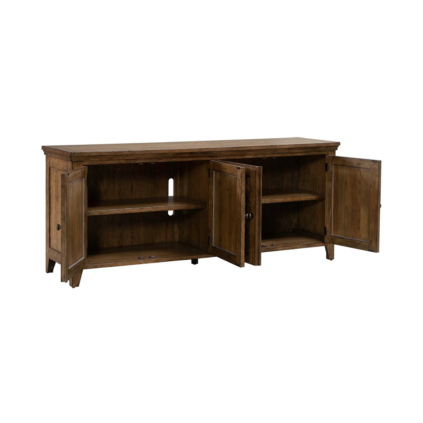 Carolina Park - 78" TV Console - Brown