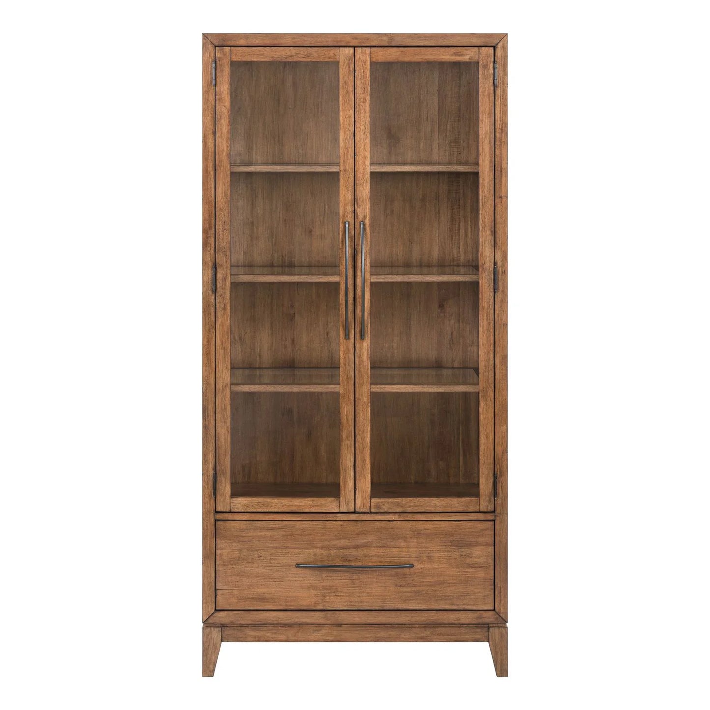 Shaker Lakes - Bunching Display Cabinet - Harvest Brown