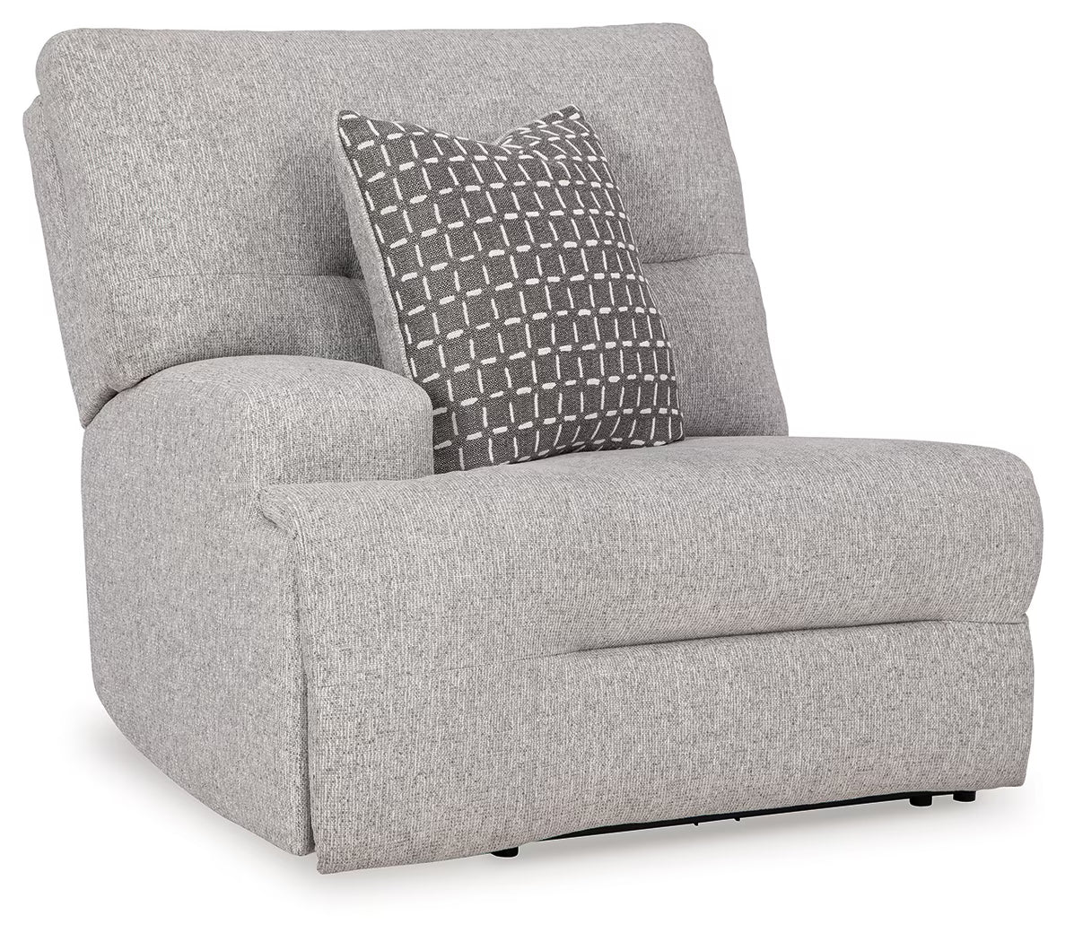 Acklen Place - 3-Piece Sectional With Storage Console - Pewter