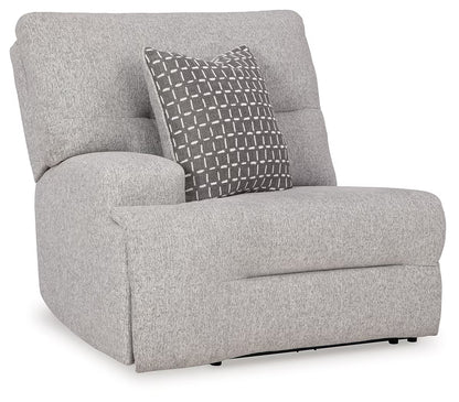 Acklen Place - 3-Piece Sectional With Storage Console - Pewter