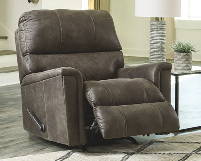 Navi - Smoke - 3 Pc. - Sofa, Loveseat, Rocker Recliner