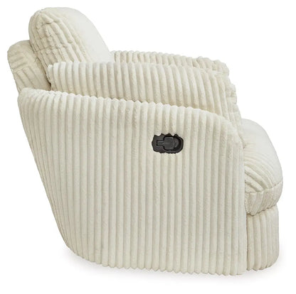 Tie-breaker - Ivory - Swivel Glider Recliner 5