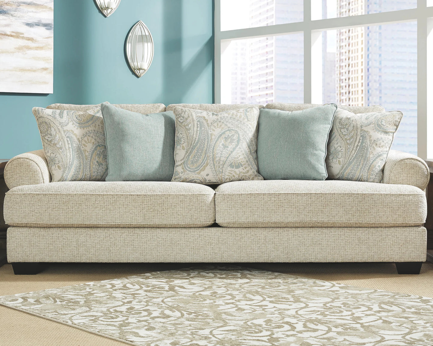 Monaghan - Sandstone - 2 Pc. - Sofa, Loveseat