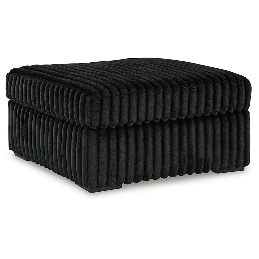 Midnight-madness - Onyx - Oversized Accent Ottoman