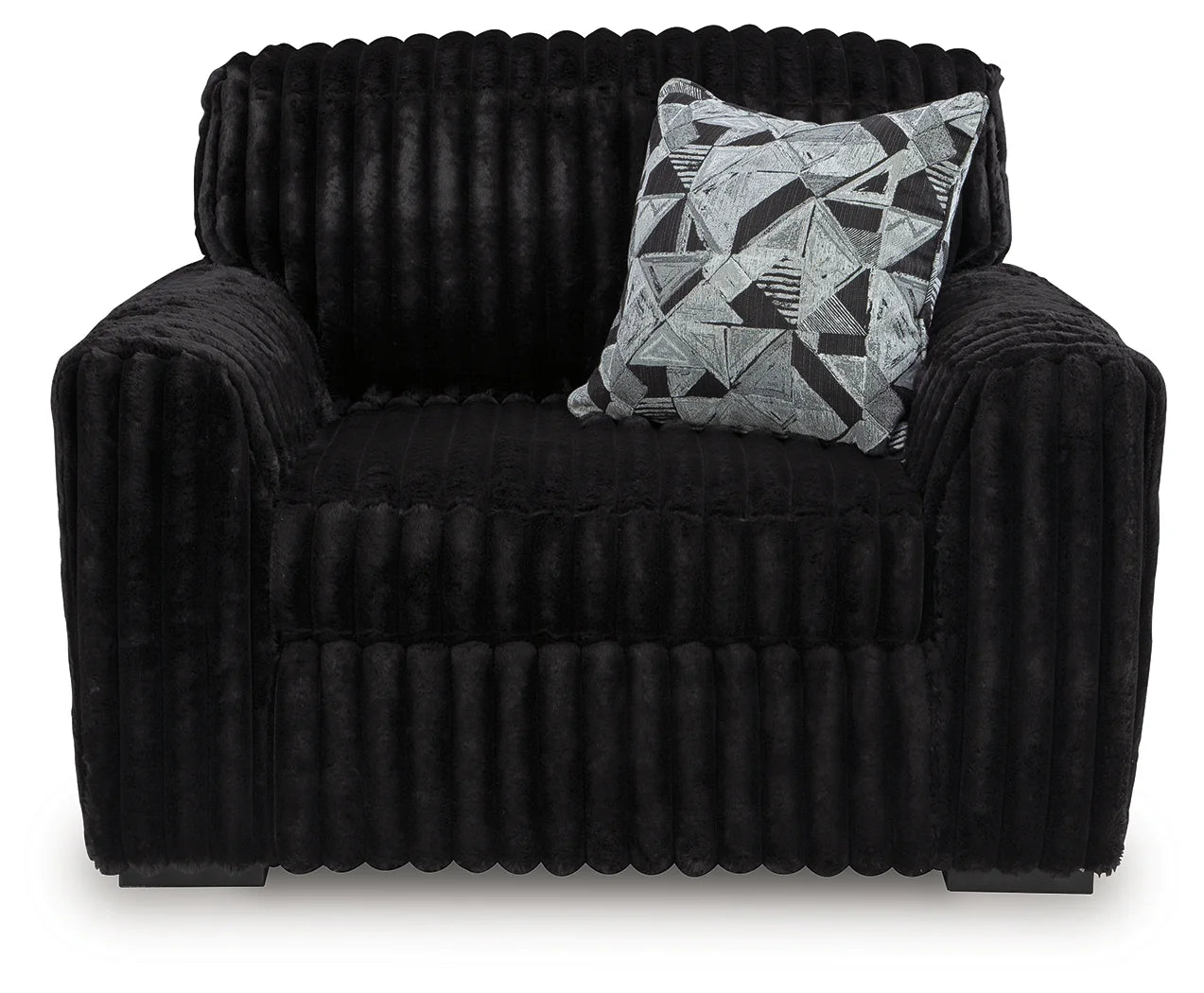 Midnight-Madness - Onyx - Chair And A Half – Furniture Warehouse Ohio