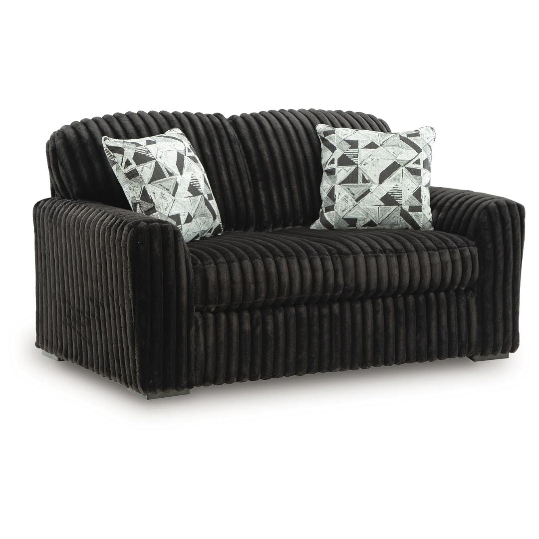 Midnight-Madness - Onyx - Loveseat