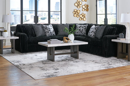 Midnight-madness - Onyx - 3-Piece Sectional-3