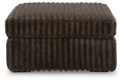 Midnight-Madness - Chocolate - Oversized Accent Ottoman