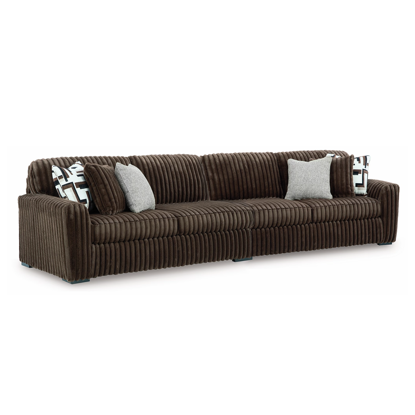 Midnight-Madness - 2-Piece Sectional - Chocolate