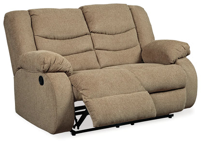 Tulen - Mocha - Reclining Loveseat