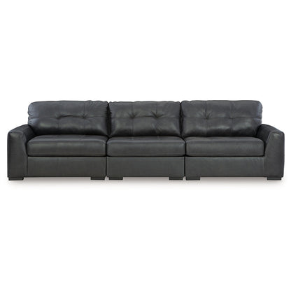 Brindley Pier - Fog - 3-Piece Sectional Sofa