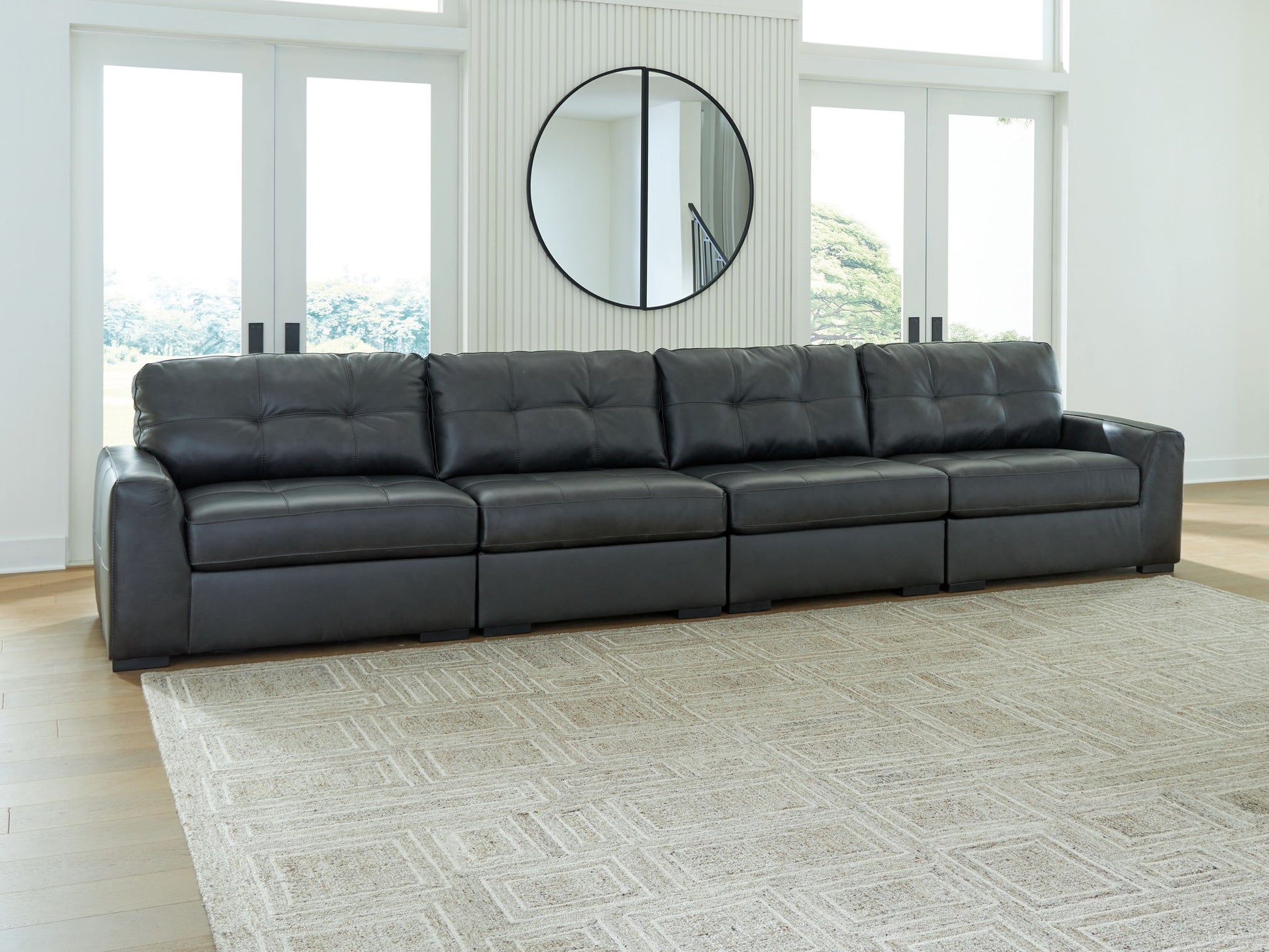 Brindley Pier - Fog - 4-Piece Sectional