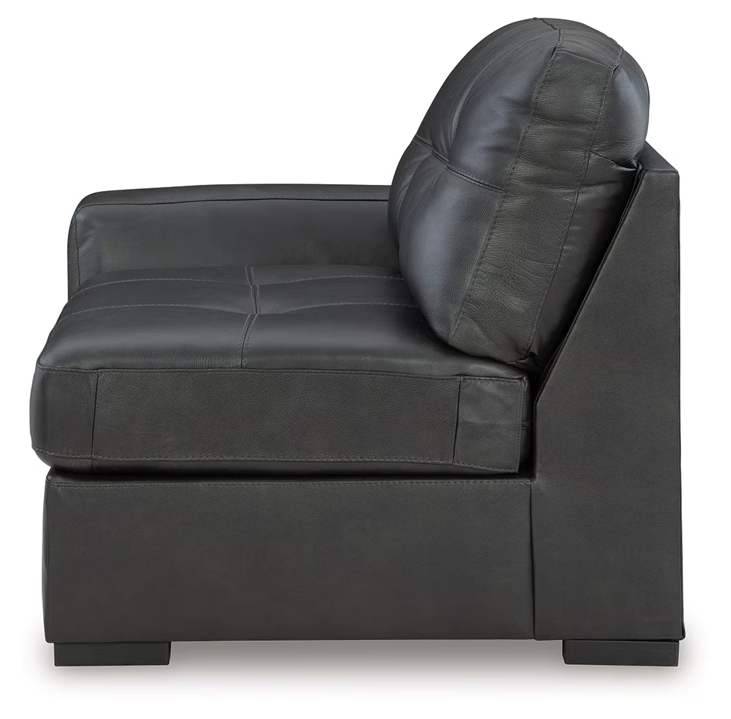 Brindley Pier - 4-Piece Sectional With Wedge - Fog