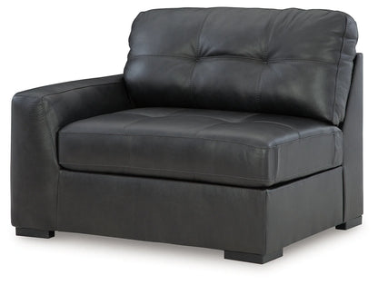Brindley Pier - 4-Piece Sectional With Wedge - Fog