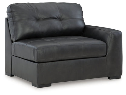 Brindley Pier - 4-Piece Sectional With Wedge - Fog