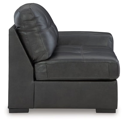 Brindley Pier - 4-Piece Sectional With Wedge - Fog