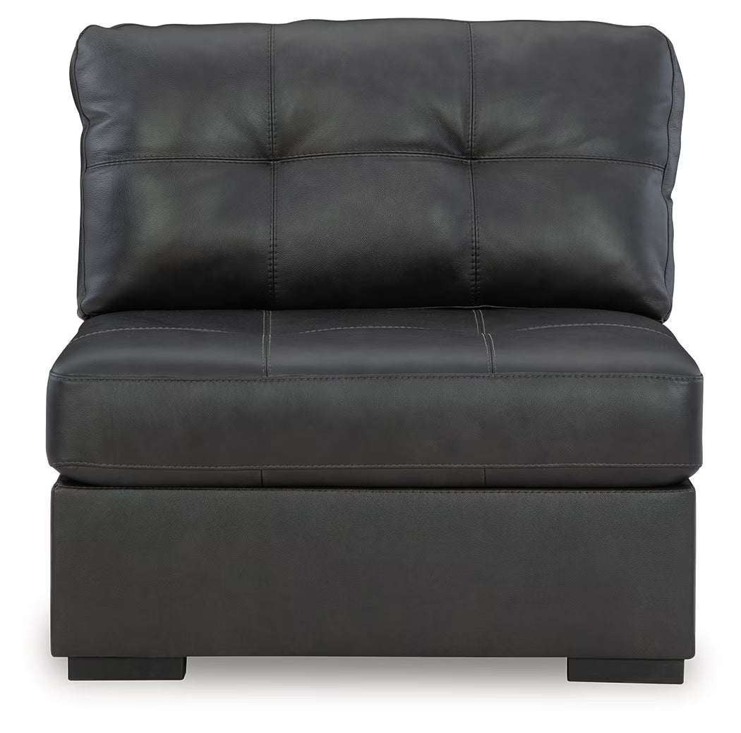 Brindley Pier - 4-Piece Sectional With Wedge - Fog