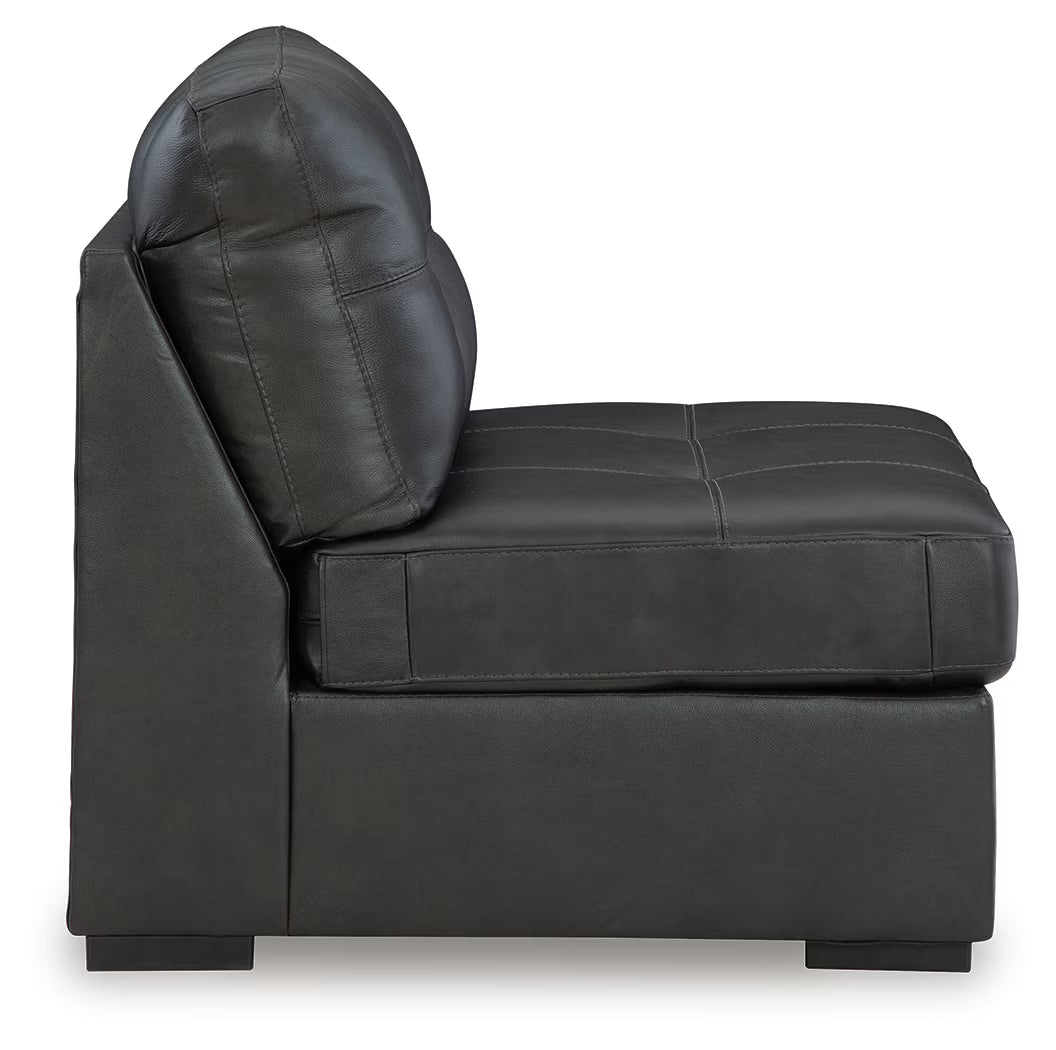 Brindley Pier - 4-Piece Sectional With Wedge - Fog