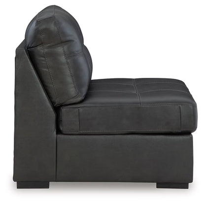 Brindley Pier - 4-Piece Sectional With Wedge - Fog