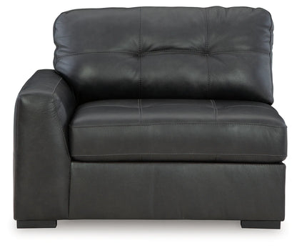 Brindley Pier - 4-Piece Sectional With Wedge - Fog
