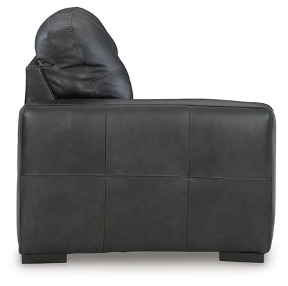Brindley Pier - 4-Piece Sectional With Wedge - Fog