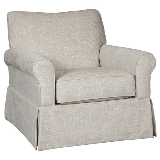 Searcy - Quartz - Swivel Glider Accent Chair