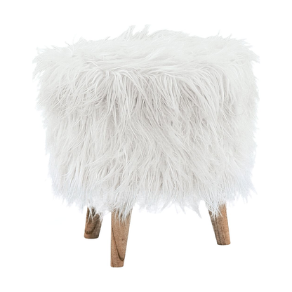 Elson - White - Storage Ottoman