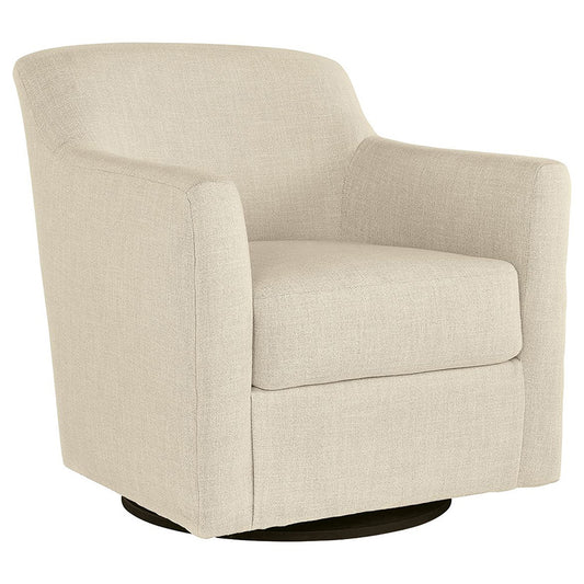 Bradney - Beige - Swivel Accent Chair