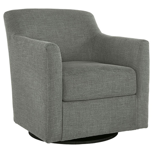 Bradney - Gray - Swivel Accent Chair