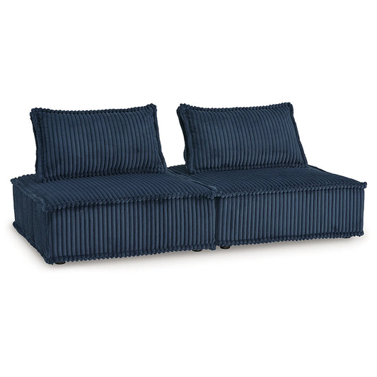 Bales - Navy - 2-Piece Modular Seating