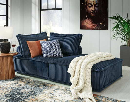 Bales - Navy - 2-Piece Modular Seating