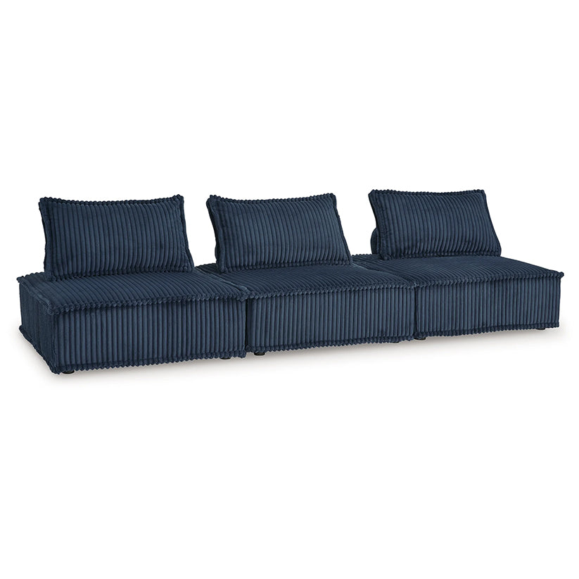 Bales - Navy - 3-Piece Modular Seating