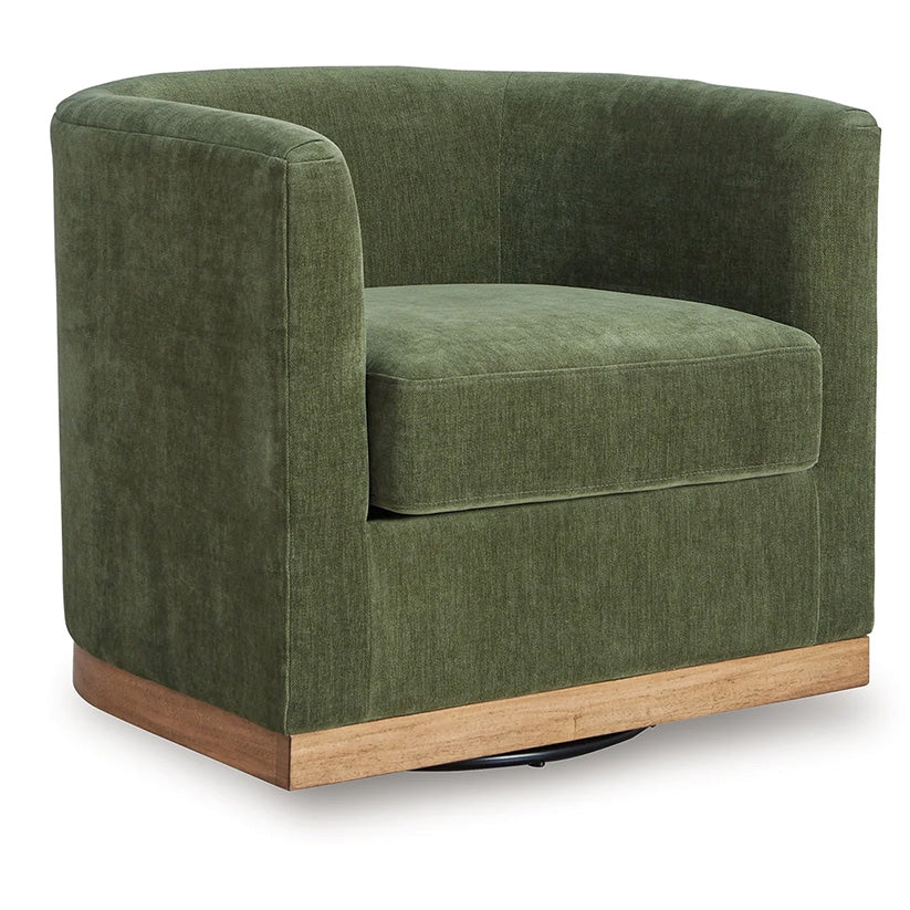 Jersonlow - Forest Green - Swivel Chair