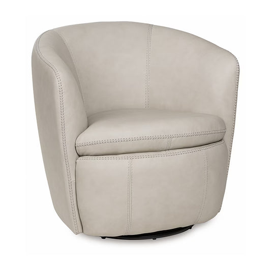 Kierreys - Bone - Swivel Accent Chair