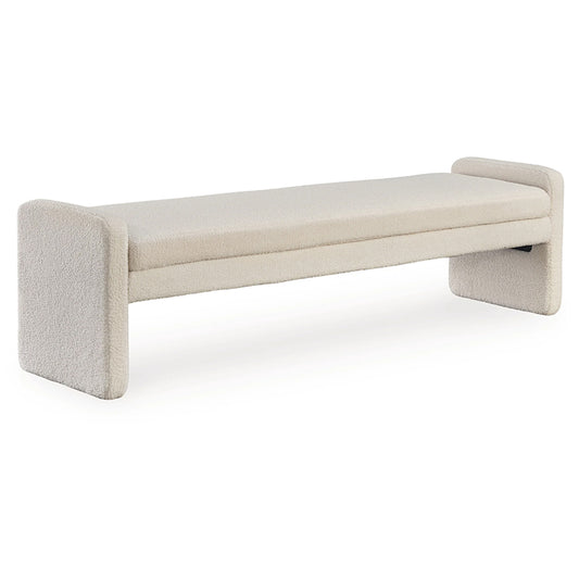 Lembertson - Ecru - Accent Bench