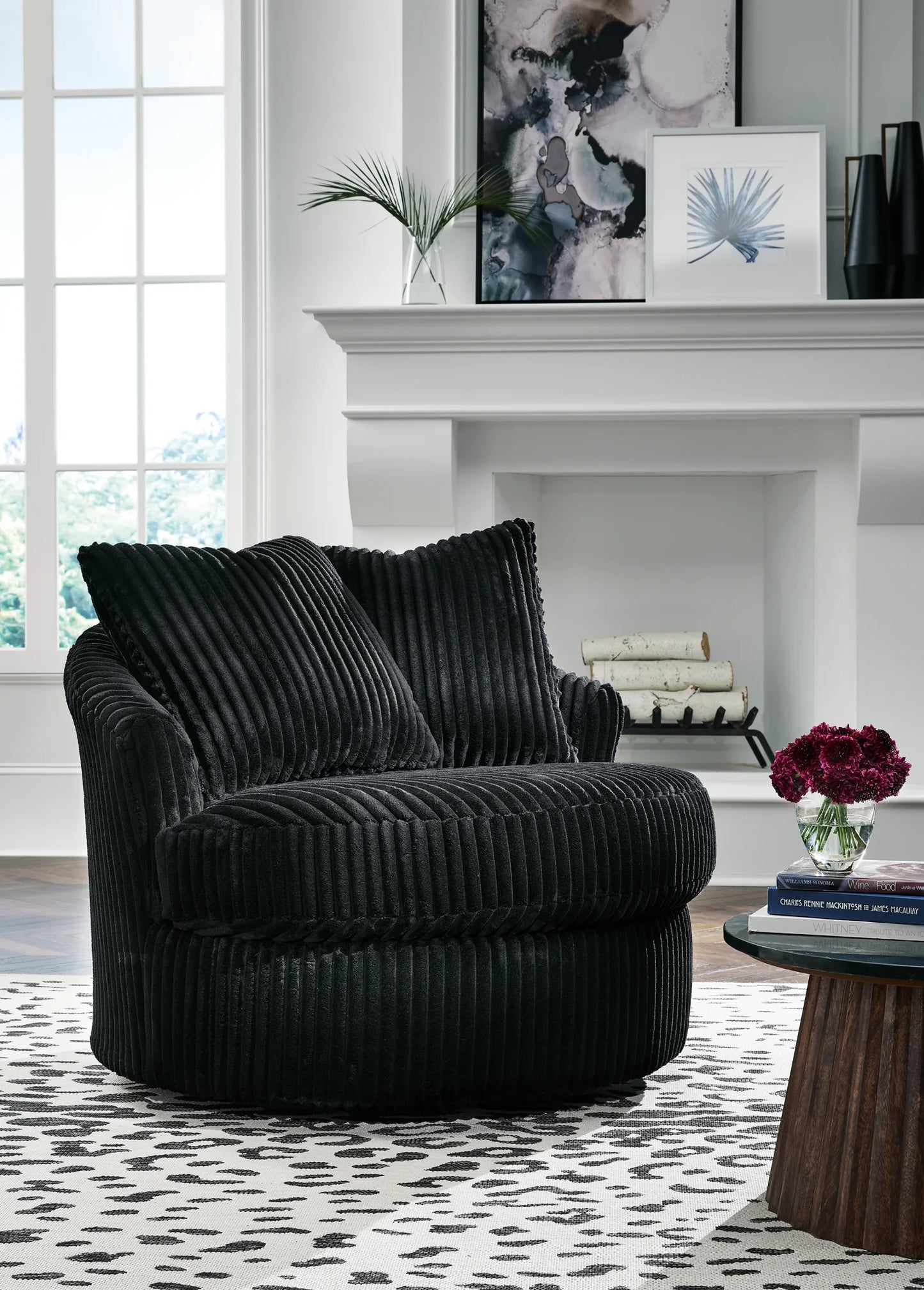 Gramwell - Onyx - Swivel Chair