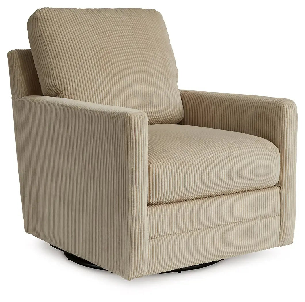 Icaman - Sand - Swivel Chair 1