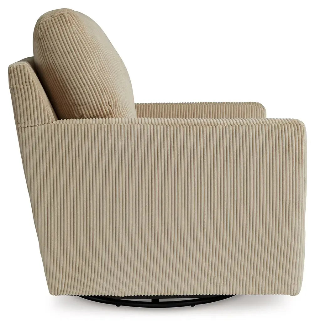 Icaman - Sand - Swivel Chair 2